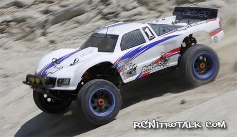 Inspired by the latest Baja 1000 desert trucks the HPI Baja 5T is a RTR 